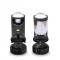 Set de 2 becuri led H4 cu lupa si canbus, 12v, alb 6000k