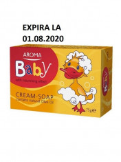 SAPUN AROMA BABY CU ULEI DE MASLINE PENTRU COPII foto