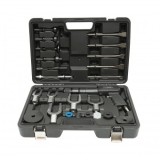 Trusa ciocan pneumatic cu dalti, furci de separare, capete, presiune 6-8 bar 25 piese Breckner Germany