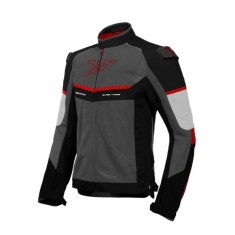 Geaca (jacheta) barbati Racing vara Seventy model SD-JR60 Thunder culoare: gri/rosu, S