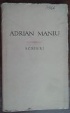 myh 542s - Adrian Maniu - Versuri - ed 1968