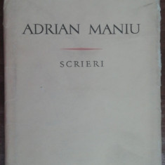 myh 542s - Adrian Maniu - Versuri - ed 1968