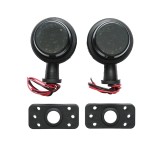 Lampa laterala gabarit rotativa LED 12-24V, alb-rosu fumuriu FR0237 Breckner Germany