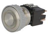 Comutator Anti-vandalism DPST-NO 12A 250VAC IP64 &Oslash;22mm