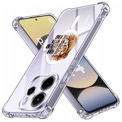 Husa antisoc pentru xiaomi redmi note 14 4g (standard) - airbag tpu, col&amp;Egrave;uri ranforsate - the man the myth foto