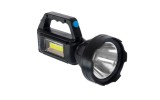 Cumpara ieftin Lanterna solara reincarcabila, Acumulator Li-Ion, PowerBank USB, LED lateral,