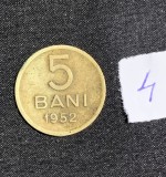 Moneda 5 bani 1952 RPR