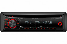 Radio MP3 Player Kenwood KDC 351RN 4 x 50W MP3/WMA cu fata detasabila, Cod Renault 7711430384 foto