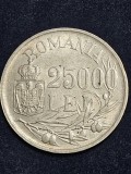 D2 ROMANIA 25 000 lei 1946 /Argint / din foto