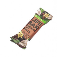 Baton de Ovaz cu Ciocolata Fara Gluten Eco 40 grame Lifebar