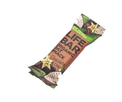 Baton de Ovaz cu Ciocolata Fara Gluten Eco 40 grame Lifebar foto