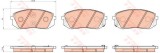 Set placute frana,frana disc HYUNDAI i40 CW (VF) (2011 - 2016) TRW GDB3530