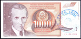 Bancnota Bosnia si Hertegovina 1.000 Dinari (1992) - P2b UNC ( serie ZA )