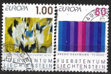 B1079 - Lichtenstein 1993 - Europa-cept 2v.stampilate,serie completa, Nestampilat
