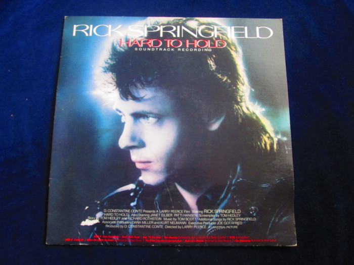 Rick Springfield - Hard To Hold (soundtrack) _ vinyl,LP(1984, RCA)