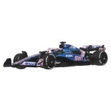 HOT WHEELS PREMIUM REAL RIDERS FORMULA 1 2024 MASINUTA METALICA BWT ALPINE FORMULA ONE TEAM SCARA 1 LA 64