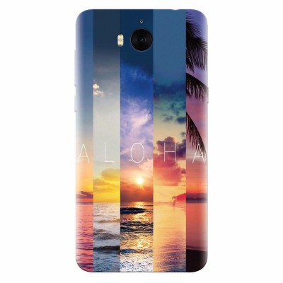 Husa silicon pentru Huawei Y5 2017, Aloha Summer Stripes foto