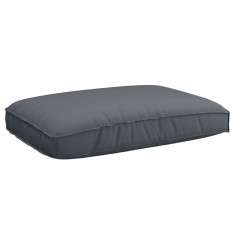 vidaXL Pernă pentru șezut din paleți Antracit 120 x 80 x 12 cm 42001568