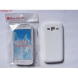 Husa Silicon S-Line Albă Samsung Galaxy Express 2 G3815, Protectie Telefon, Accesorii GSM