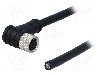 Conector M8, 5 pini, clasa etanseitate IP65, IP67, DEGSON ELECTRONICS - PM-M8B-05P-FF-SR7A01-00A(H)