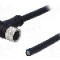 Conector M8, 5 pini, clasa etanseitate IP65, IP67, DEGSON ELECTRONICS - PM-M8B-05P-FF-SR7A01-00A(H)