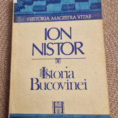 Istoria Bucovinei Ion Nistor