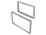 Cadru Radio Opel 2 DIN Argintiu Shiny Silver COMPOTECH