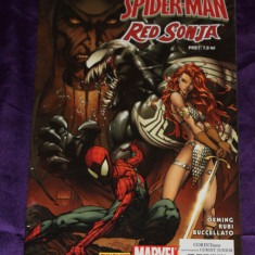 Spider-man Red Sonja benzi desenate romana