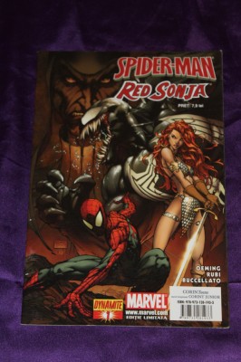 Spider-man Red Sonja benzi desenate romana foto