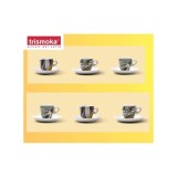 Set cesti espresso Collection TRISMOKA 2018, 6 buc