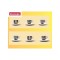 Set cesti espresso Collection TRISMOKA 2018, 6 buc
