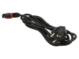 Cablu Alimentare 3m CEE 7/7 la IEC C13 90&deg; 10A