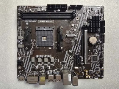 Placa de baza MSI B550M-A PRO, Socket AM4, DDR4, PCI-E - poze reale foto