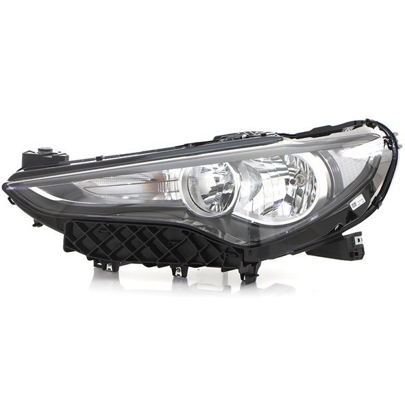 Far ALFA ROMEO STELVIO, 06.2017-, partea stanga, original, cu LED daytime running light; H15+H7+PY24W; electrical; halogen; marked Alfa Romeo,
