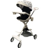C&Auml;rucior sport 3 &Atilde;&reg;n 1, reversibil, pliabil, pozitie somn, tav&Auml; mas&Auml;, roti 360&Acirc;&deg;, suport pahar, copertin&Auml; soare, bej cosmos, 6-36 luni
