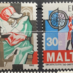 PC246 - Malta 1982 Europa CEPT/ Istorie , serie MNH, 2v