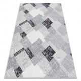 Covor SAMPLE REMI Geometric gri / negru, 120x160 cm