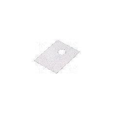 Suport termoconductor din mica, 13.5mm x 18mm x 0.05mm - GS 66 P