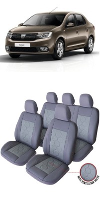 Set huse piele perforata Gri Dacia Logan 2012-2020 foto