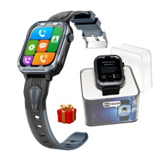 Smartwatch pentru Copii cu Cartela SIM, GPS, WhatsApp, Monitorizare Discreta, SMS, Buton SOS, Camera, GITECH&reg; G32Pro, Negru
