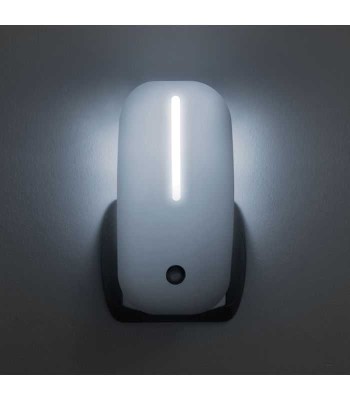 Lumina de veghe alba cu senzor 9x LED 6000K lumina alb rece 0.5W 230V 20282 Phenom foto