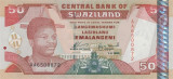 SWAZILAND █ bancnota █ 50 Emalangeni █ 1995 █ P-26a █ UNC █ necirculata