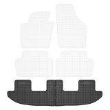 Covorase Cauciuc Randul 3 Compatibile Volkswagen Sharan Ii/ Seat Alhambra II 2010-2021