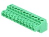 Conector Regletă Deconectabilă PHOENIX CONTACT 3.5mm 12 Pini MC1.5/12-ST-3.5 8A 160V 0.14-1.5mm&sup2;