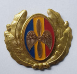 Insigna Militara Ofiter AVIATIE - PILOT - AVIATOR - Coifura insemn cascheta