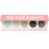 Miyo Eyeshadow The five points paletă cu farduri de ochi culoare 36 Pistachio gelato 1 buc