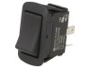 Comutator Bascule OFF-ON 10A/28VDC Negru IP56