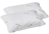 Set 2 Perne Somnart Aloe Confort 50x70 cm, Matlasate, Microfibra, Fabricat in Romania
