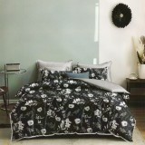 Lenjerie pat dublu,bumbac finet,6 piese,cearceaf normal 220x240cm, cearceaf pilota 200x220cm, 2 fete de perna 50x70, 2 fete de perna 70x70-M279