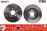 Disc frana VOLVO V70 I (LV) (1996 - 2000) TRW DF2671